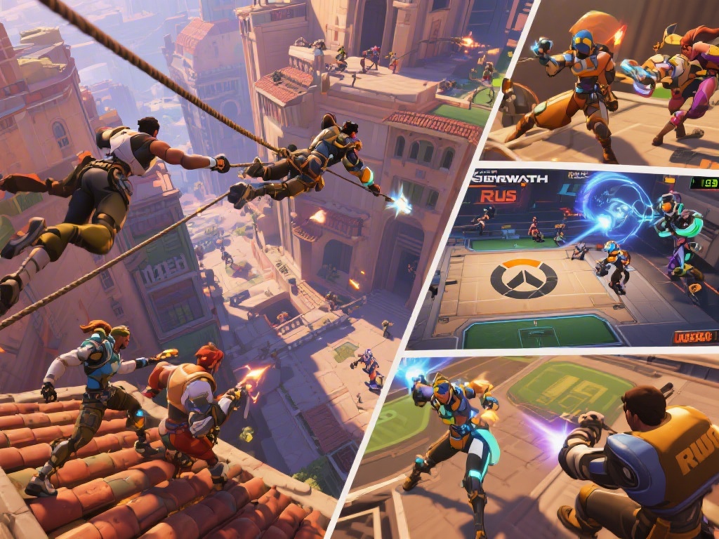 Top 5 Maps to Play Overwatch Rush: Where Do You Play?