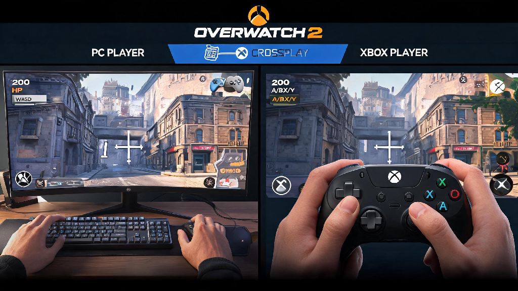Guide: Can PC and Xbox Play Comp Overwatch 2? Breakdown