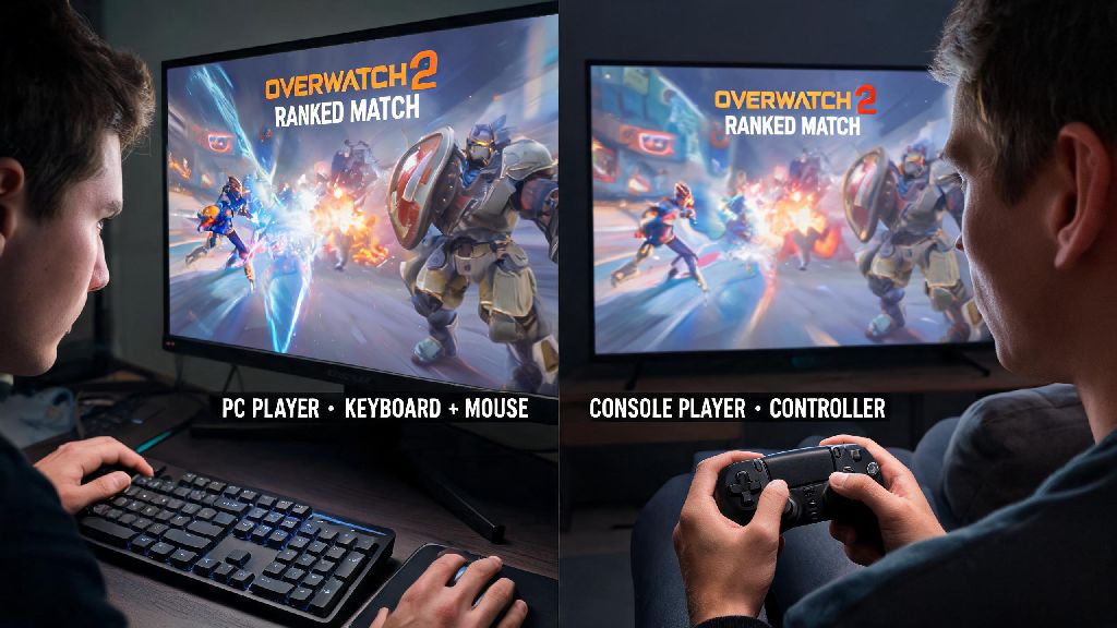 Can PC Play Ranked With Console Overwatch 2? Complete Crossplay Guide
