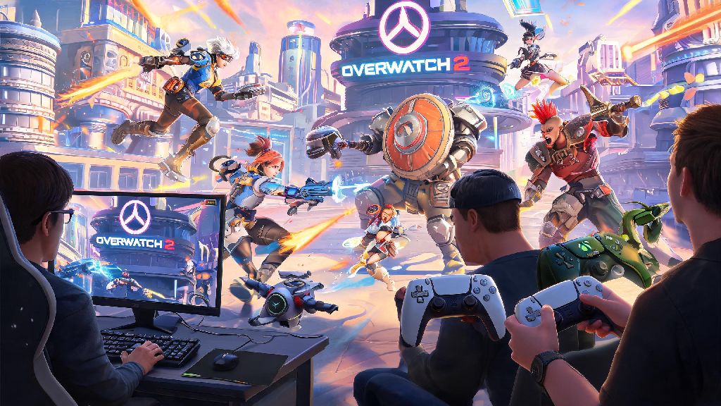 Can PC Players Play With Console Players on Overwatch 2? Complete Guide