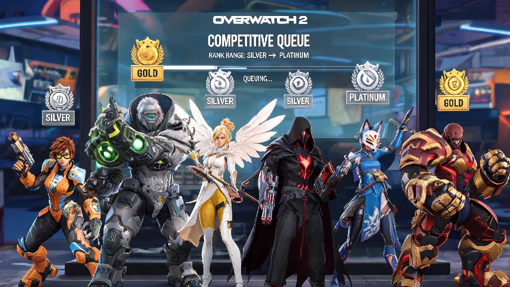 Can Silver Play With Plat In Overwatch 2? Complete Ranked Queue Guide