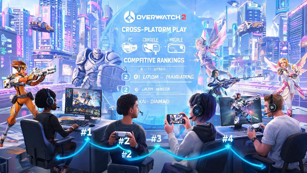 Guide: Can You Play Cross Play Competitive Overwatch 2? Rules & Tips